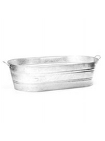 Behrens Behrens 1-OV Oval Tub  Weather & Rust Resistant Steel  7.5-Gallons - Quantity 1