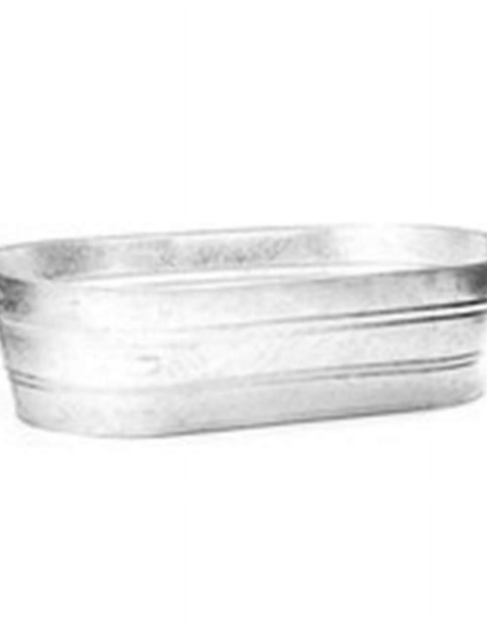 Behrens Behrens 1-OV Oval Tub  Weather & Rust Resistant Steel  7.5-Gallons - Quantity 1