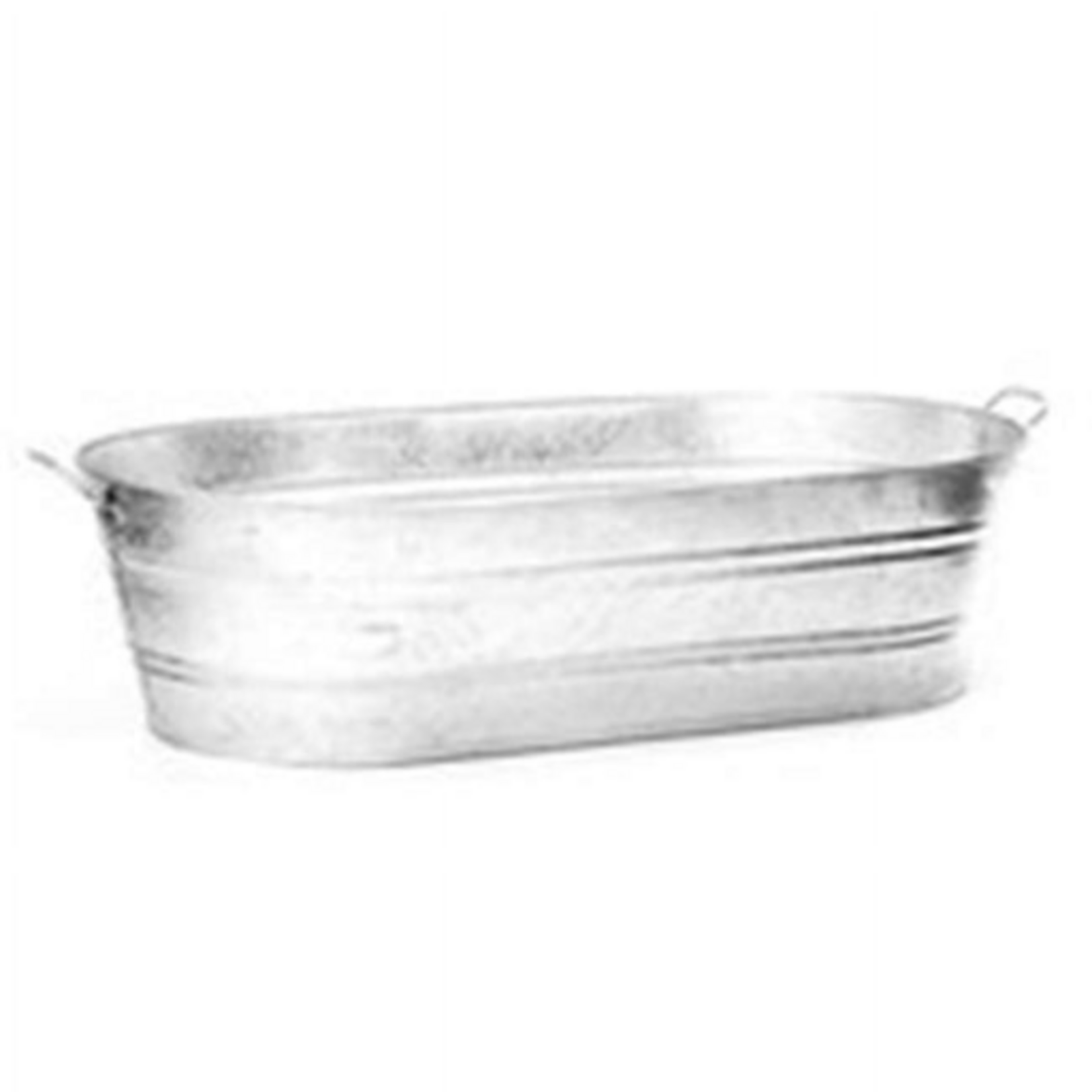 Behrens Behrens 1-OV Oval Tub  Weather & Rust Resistant Steel  7.5-Gallons - Quantity 1