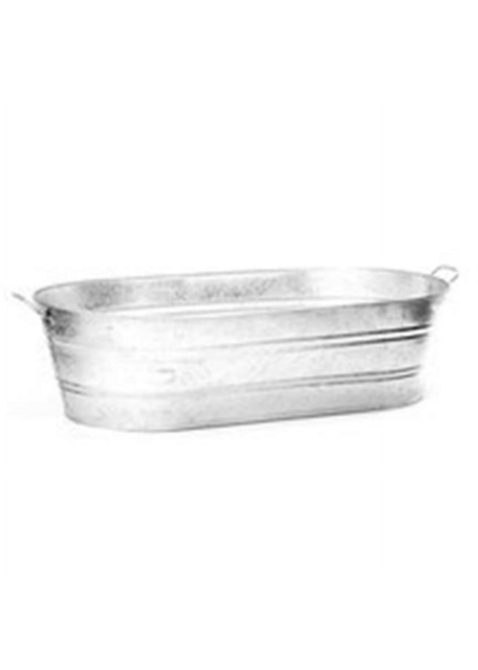 Behrens Behrens 1-OV Oval Tub  Weather & Rust Resistant Steel  7.5-Gallons - Quantity 1