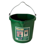 Farm Innovators Farm Innovators Heated Flat Back Bucket Green - 5 Gallon - FB-120