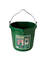 Farm Innovators Farm Innovators Heated Flat Back Bucket Green - 5 Gallon - FB-120