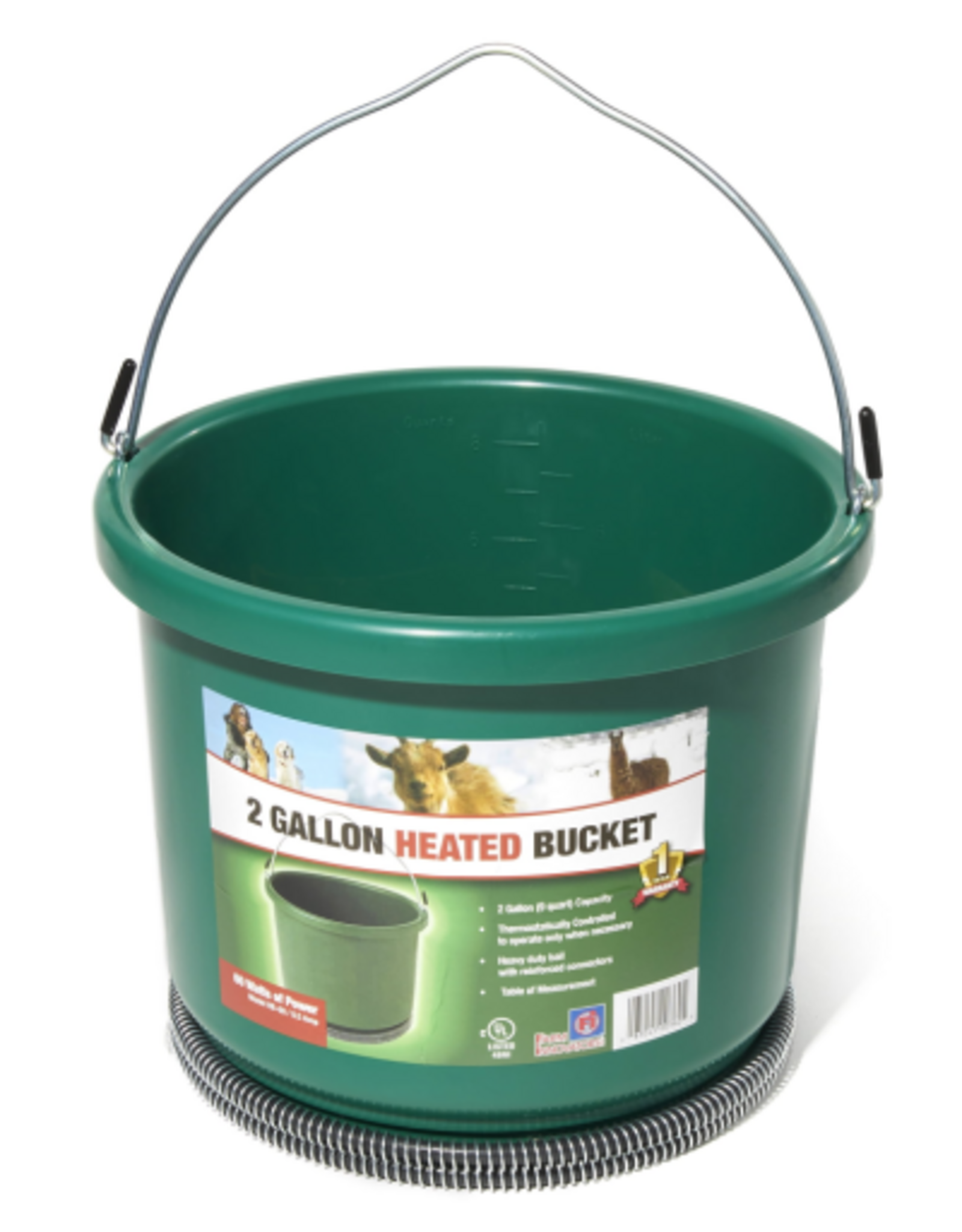 Farm Innovators Farm Innovators 2 Gallon 60W 120V Heated Bucket HB-60
