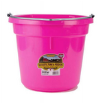 Miller Little Giant Plastic Flat Back Bucket - 20 Quart