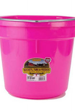 Miller Little Giant Plastic Flat Back Bucket - 20 Quart
