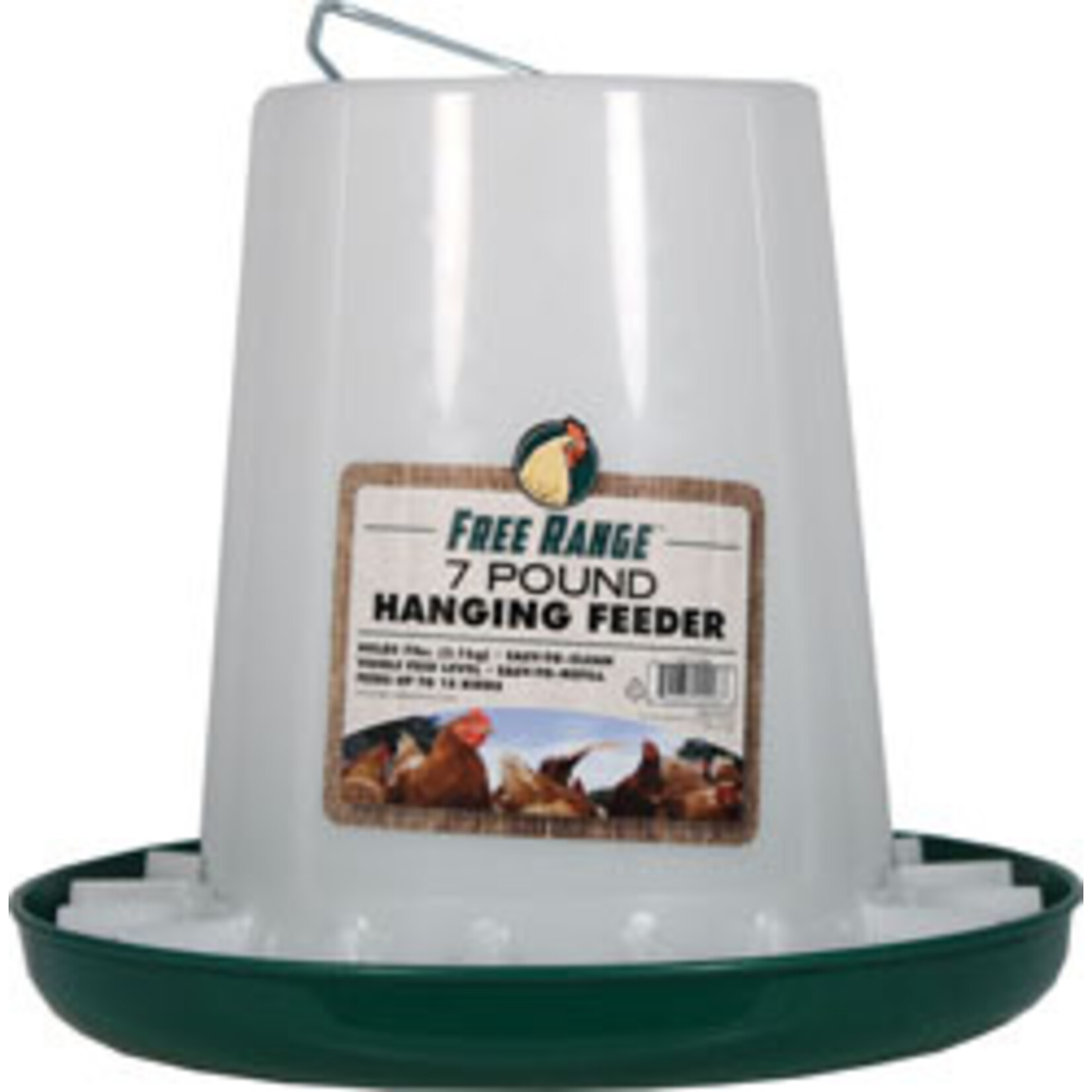 Harris Harris Free Range Hanging Poultry Feeder Twist Lock Base - 10 lbs