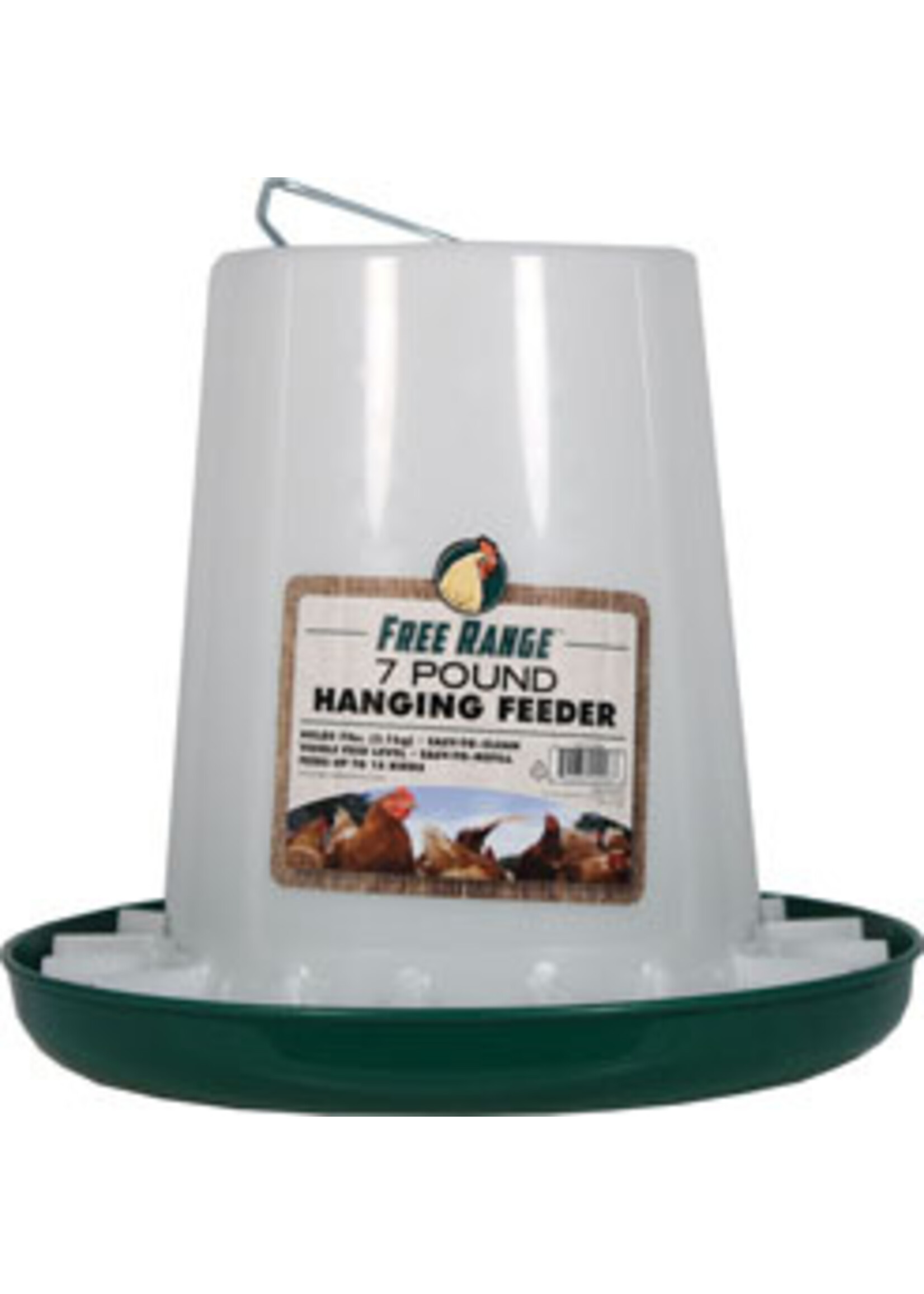Harris Harris Free Range Hanging Poultry Feeder Twist Lock Base - 10 lbs