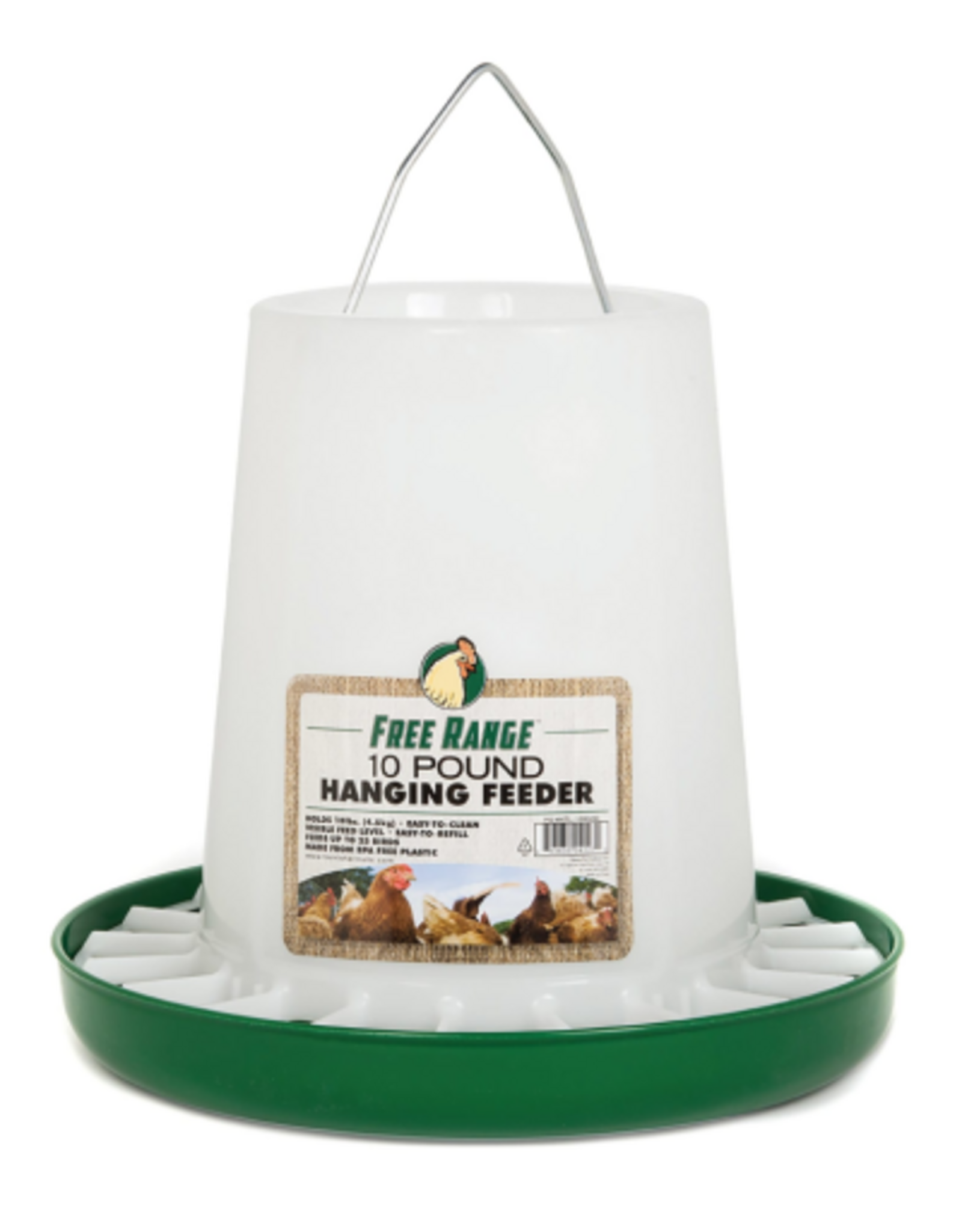 Harris Harris Free Range Hanging Poultry Feeder Twist Lock Base - 10 lbs