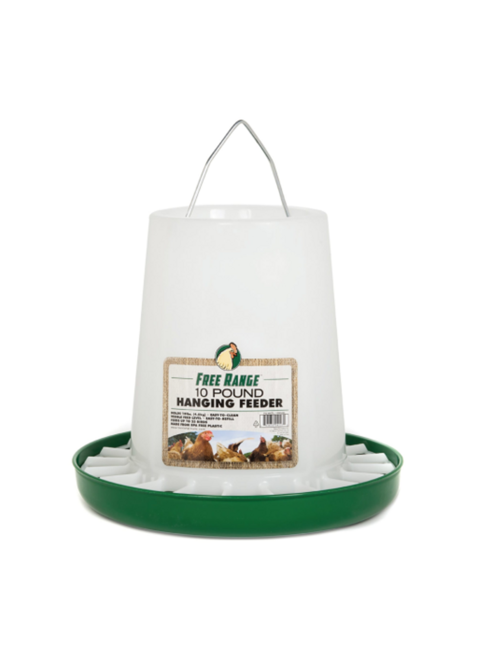 Harris Harris Free Range Hanging Poultry Feeder Twist Lock Base - 10 lbs