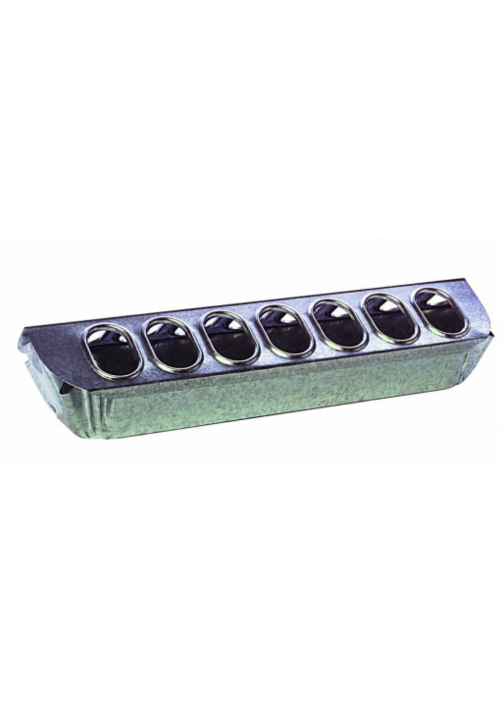 Miller CHICKEN FEEDER 12 INCH GALV SLIDE TOP