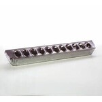 Miller Little Giant Galvanized Slide Top Poultry Feeder