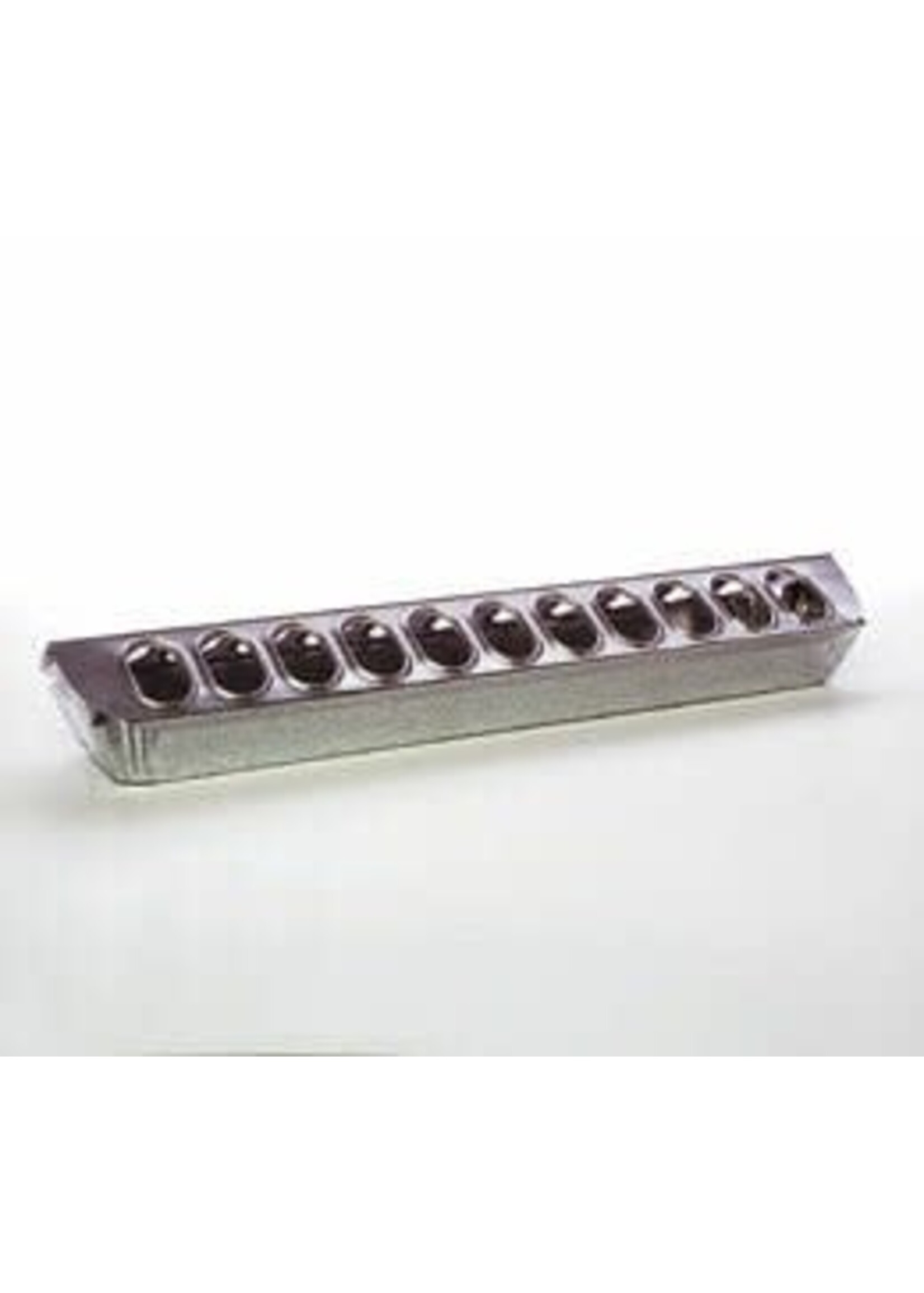 Miller Little Giant Galvanized Slide Top Poultry Feeder