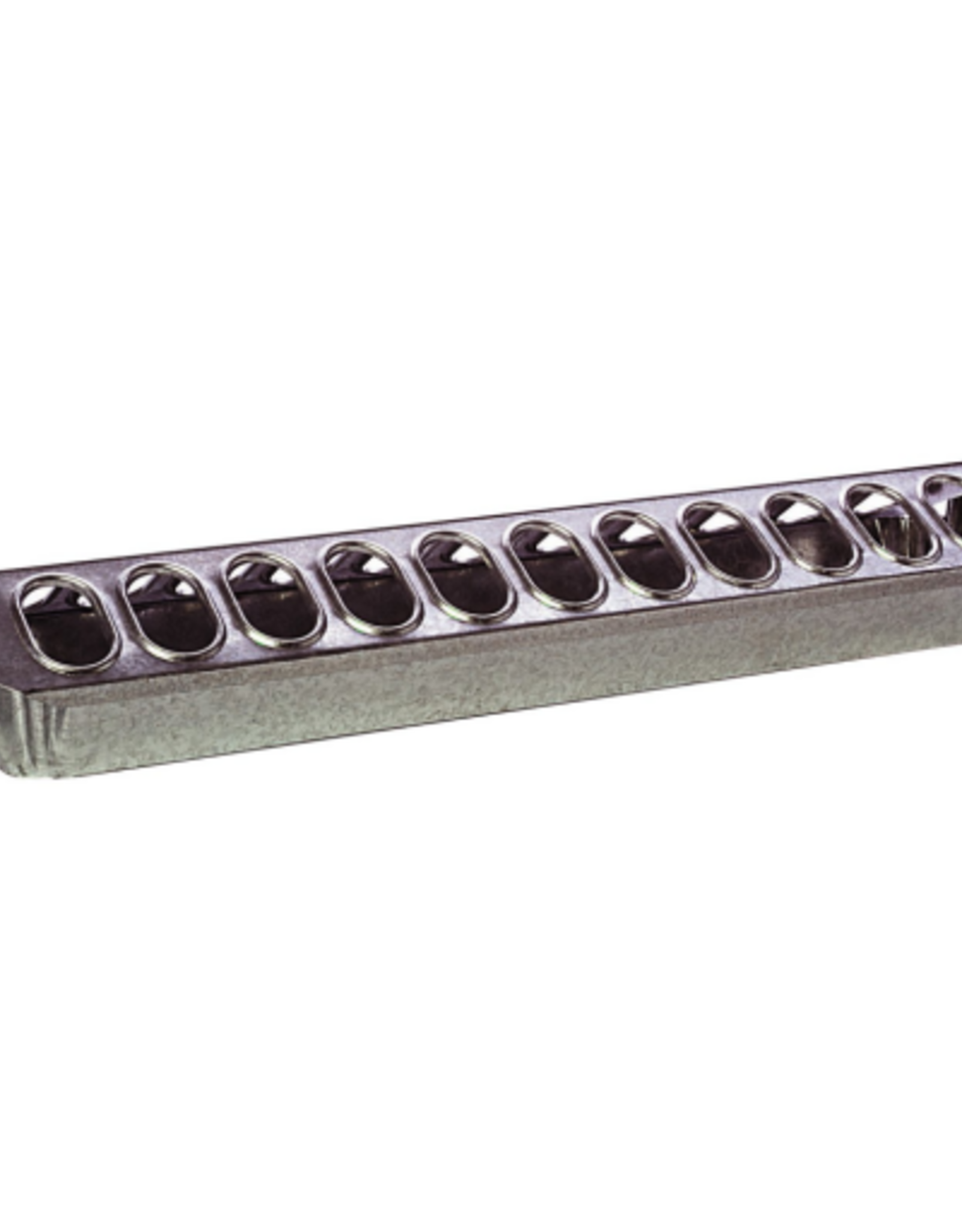 Miller Little Giant Galvanized Slide Top Poultry Feeder