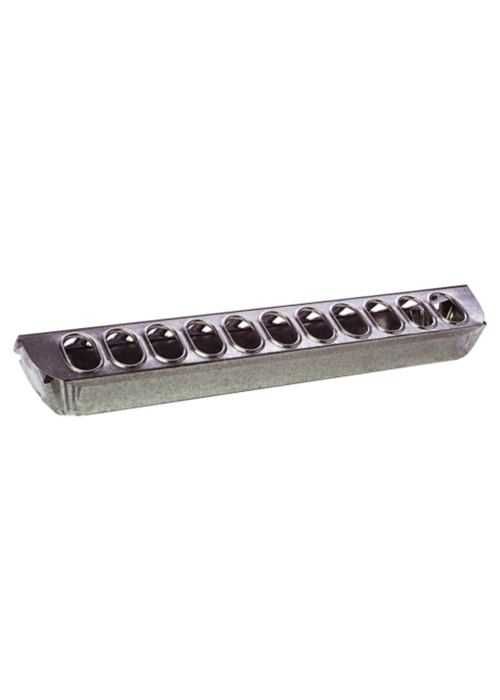 Miller Little Giant Galvanized Slide Top Poultry Feeder