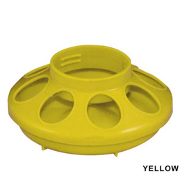Harris Harris Screw-On Poultry Feeder for Quart Jar - Yellow