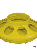 Harris Harris Screw-On Poultry Feeder for Quart Jar - Yellow