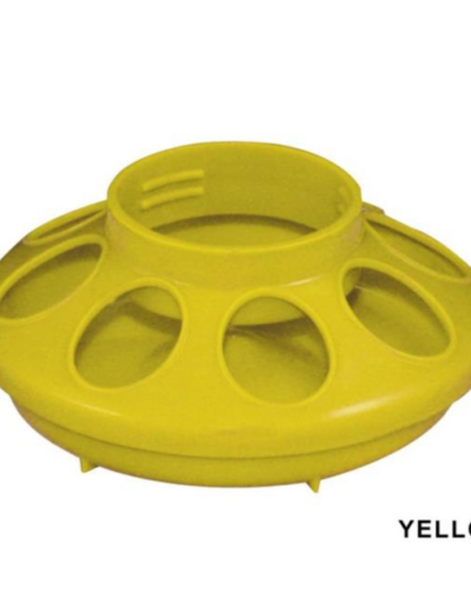 Harris Harris Screw-On Poultry Feeder for Quart Jar - Yellow