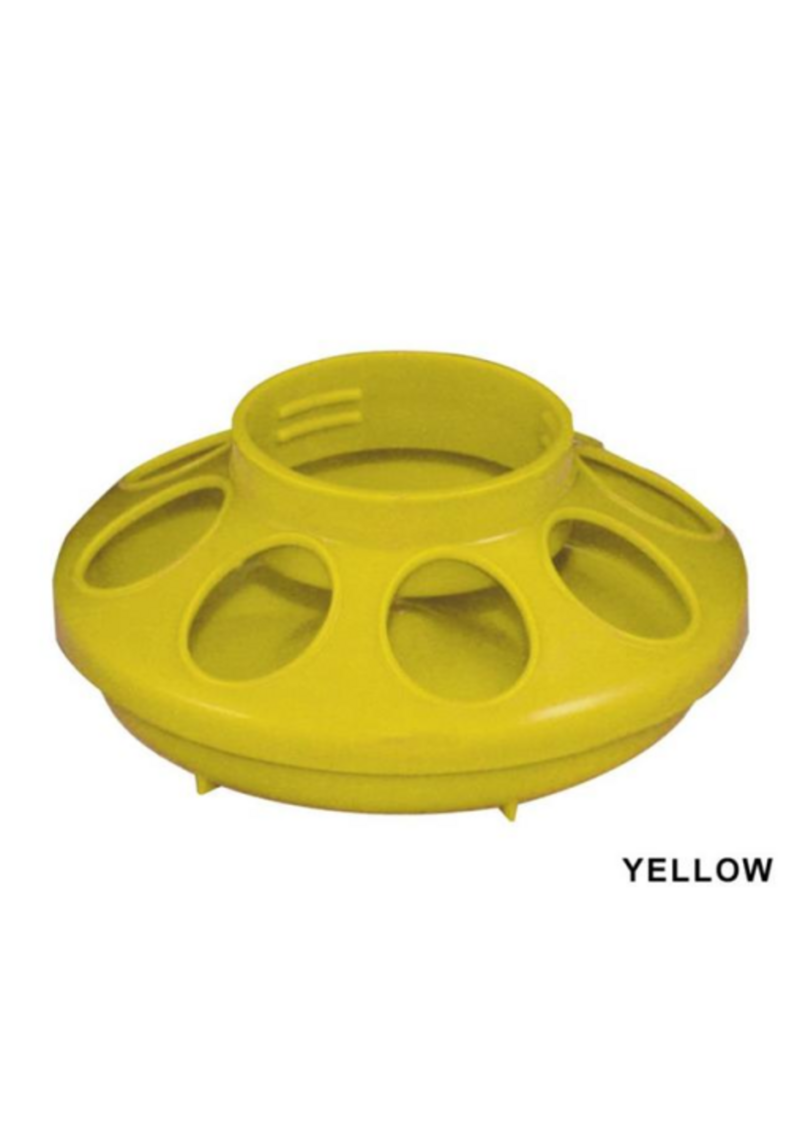 Harris Harris Screw-On Poultry Feeder for Quart Jar - Yellow