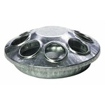 Miller Little Giant Small Round Poultry Feeder Metal Galvanized