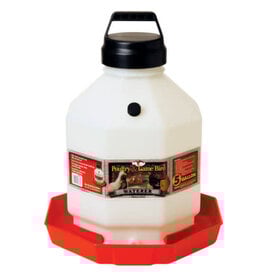 Miller Little Giant Plastic Poultry Waterer - 5 Gallons
