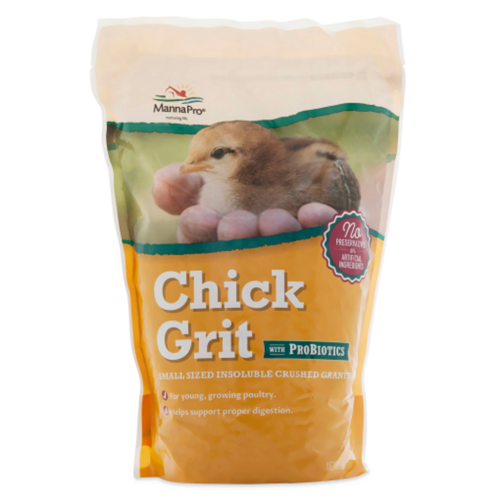 Manna Pro Manna Pro Chick Grit with Probiotics Digestive Supplement for Young Poultry - 5 lbs