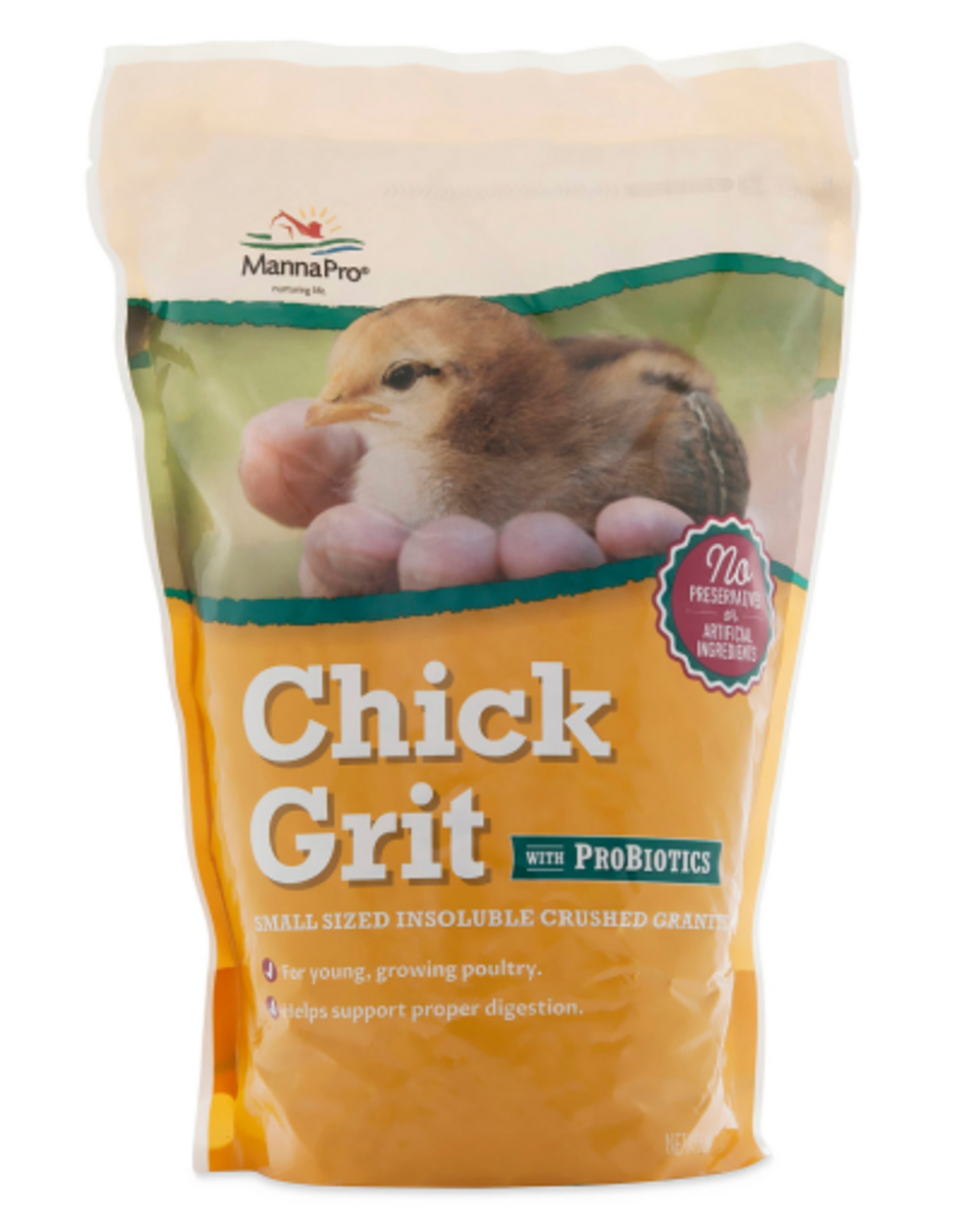 Manna Pro Manna Pro Chick Grit with Probiotics Digestive Supplement for Young Poultry - 5 lbs