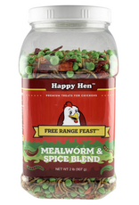 Happy Hen Treats HAPPY HEN FREE RANGE FEAST MEALWORM & SPICE 2LBS