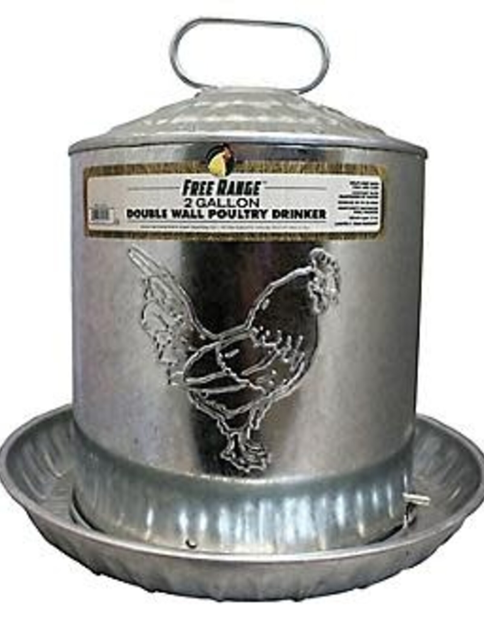 Harris Harris Hanging Galvanized Steel Chicken Waterer 2 Gallon