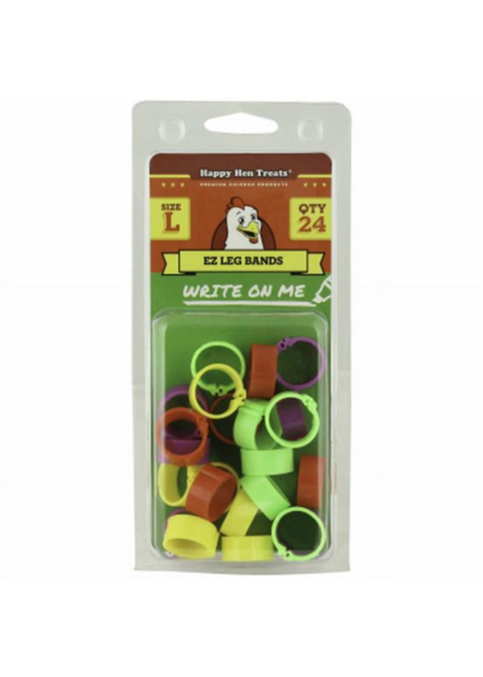Durvet Happy Hen EZ LEG BANDS LARGE