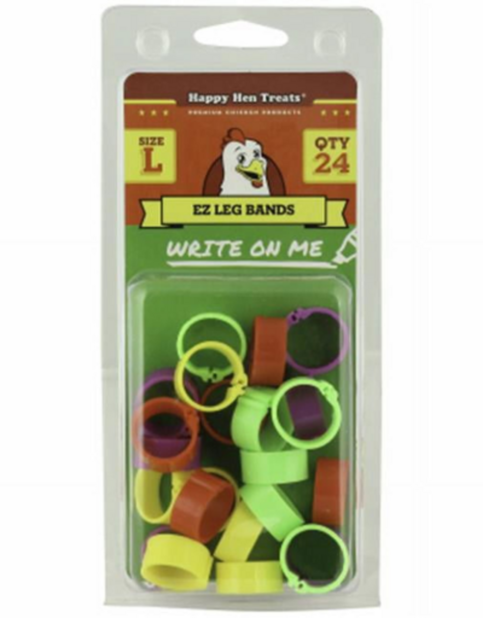 Durvet Happy Hen EZ LEG BANDS LARGE