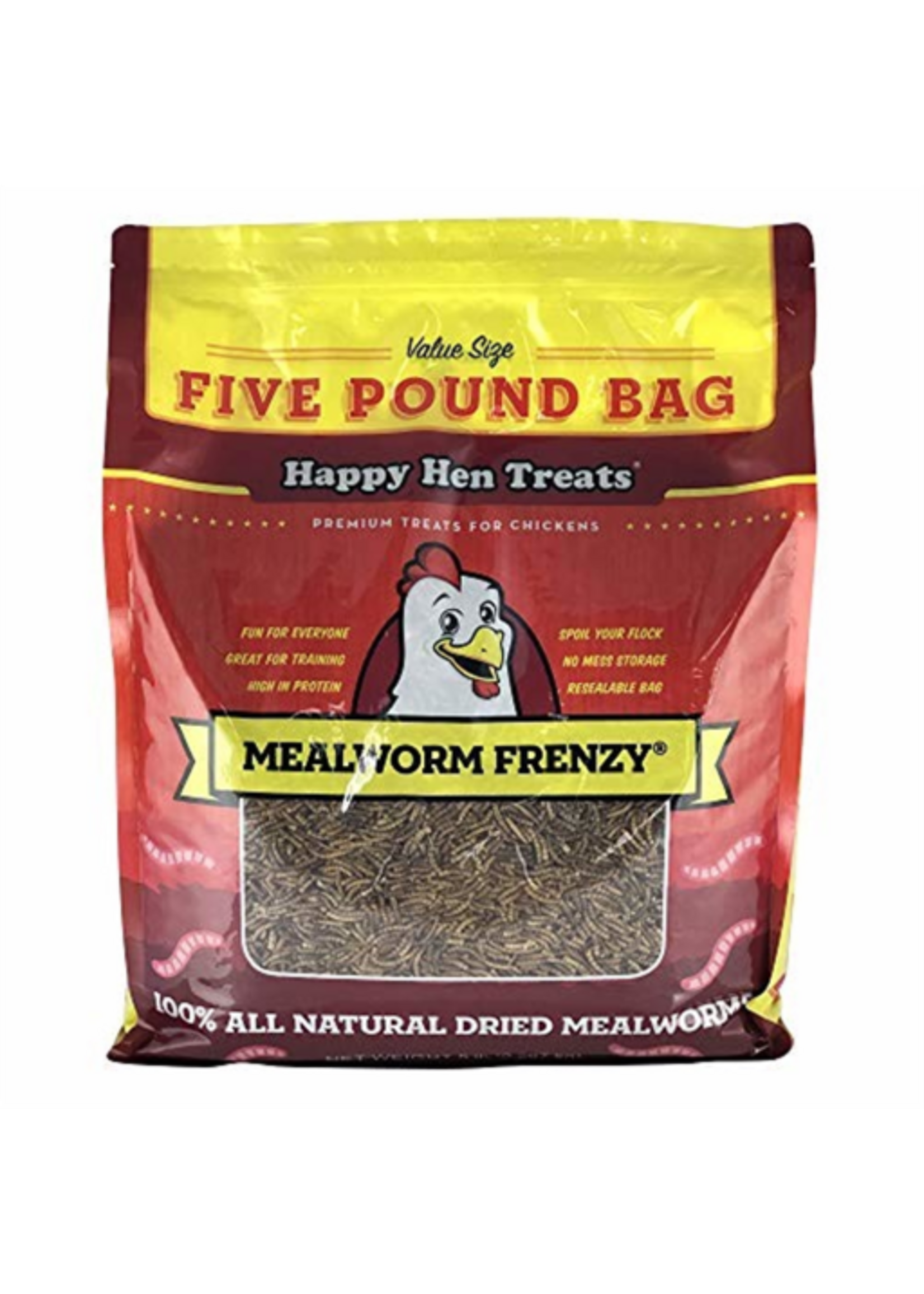 Happy Hen Treats HAPPY HEN MEALWORM FRENZY 5LBS