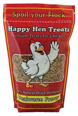 Happy Hen Treats Happy Hen Mealworm Frenzy for Chickens 10 oz
