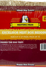 Happy Hen Treats Happy Hen Treats Poultry Nesting Pads 9.5 X 12 in. - Pack of 15
