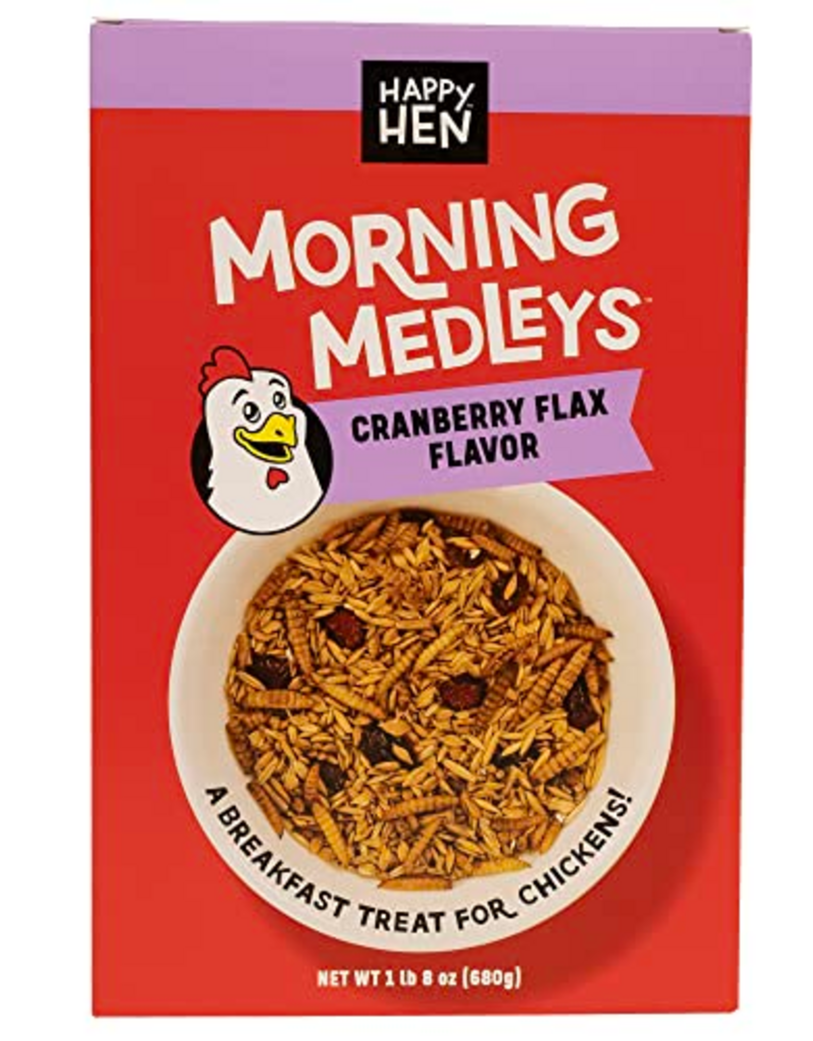 Happy Hen Treats Happy Hen Treats Morning Medleys Cranberry Flax 1.5 lb