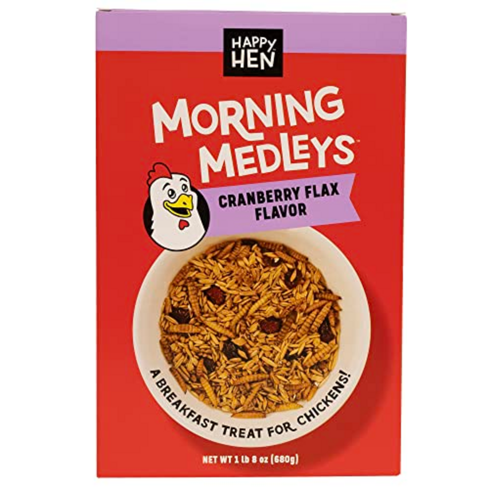 Happy Hen Treats Happy Hen Treats Morning Medleys Cranberry Flax 1.5 lb