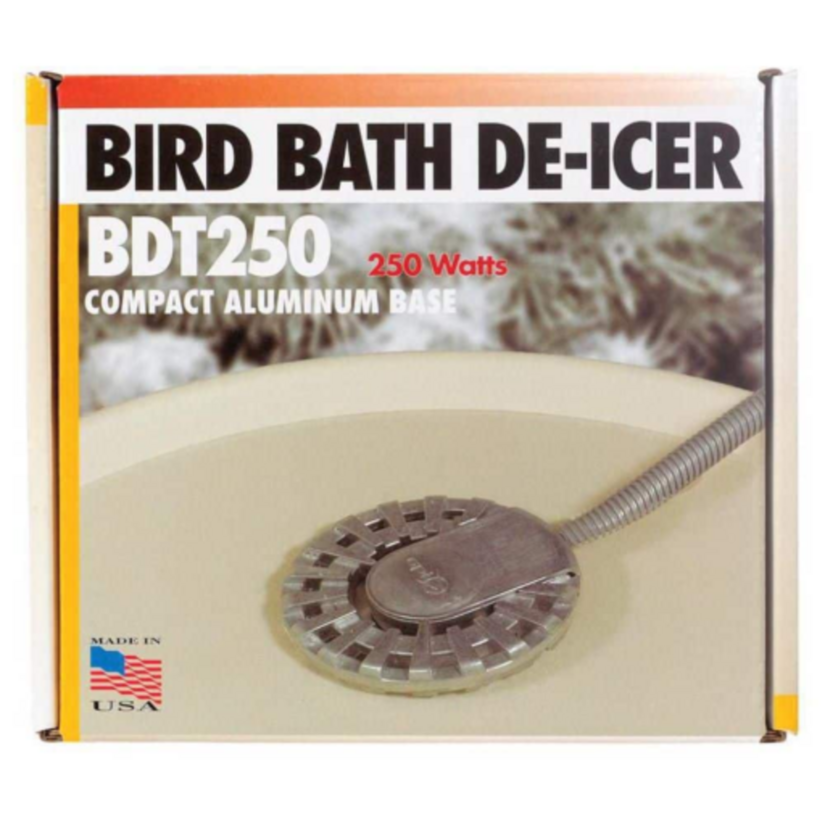 API Api Bird Bath De-Icer Bird Bath De-Icer with Aluminum Base 250 Watt
