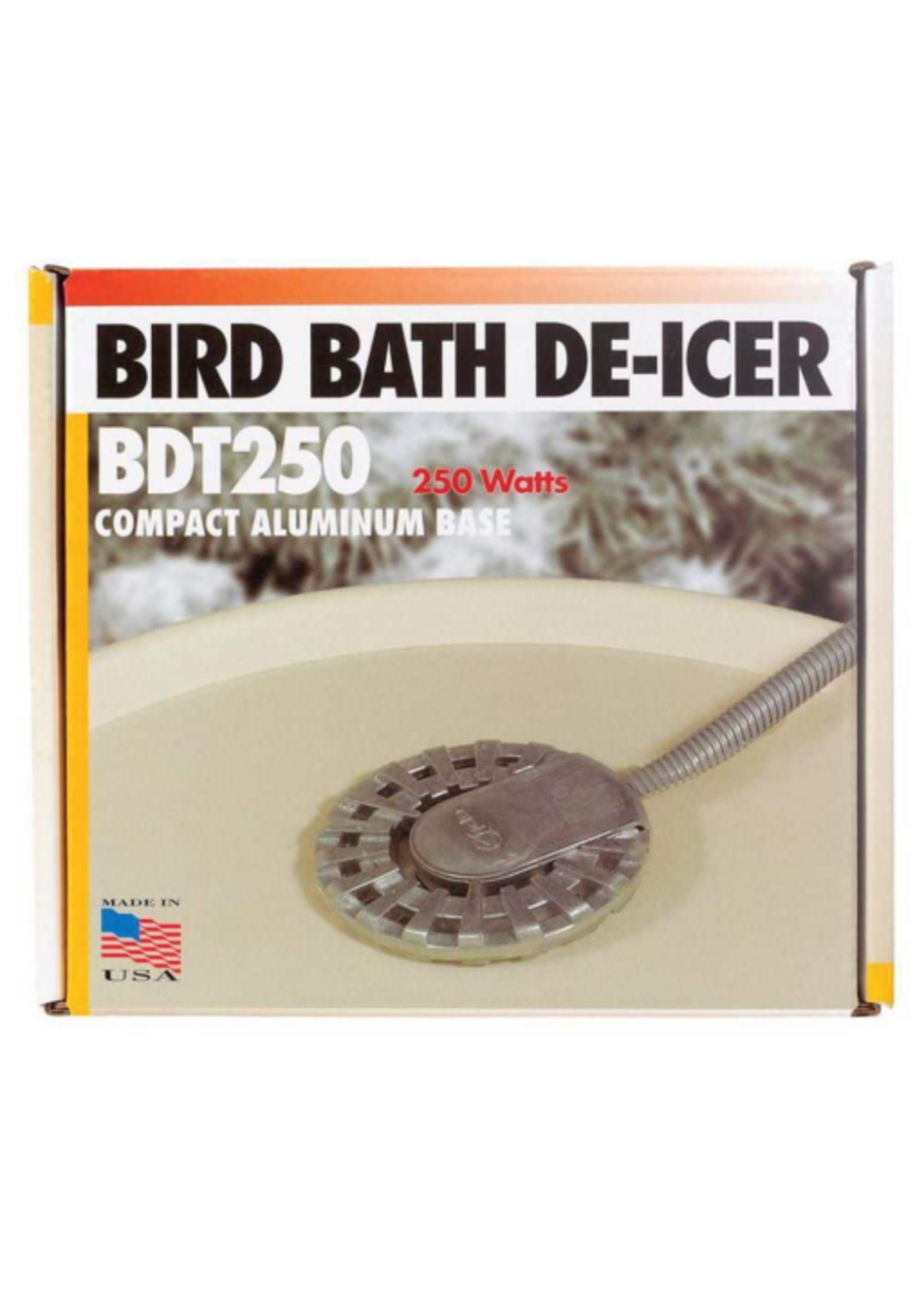 API Api Bird Bath De-Icer Bird Bath De-Icer with Aluminum Base 250 Watt