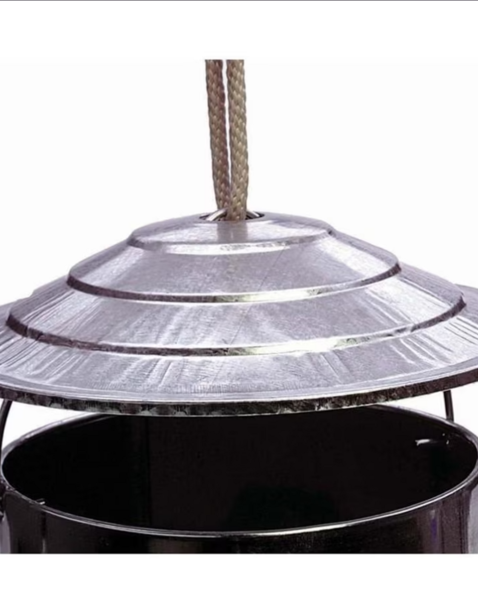 Miller Little Giant Metal Hanging Poultry Feeder Cover