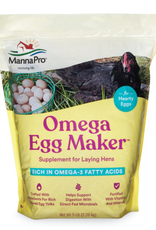 Manna Pro Manna Pro Omega Egg Maker  Supplement for Laying Hens - 1 Bag - 5 lbs.