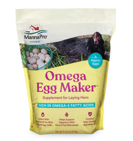 Manna Pro Manna Pro Omega Egg Maker  Supplement for Laying Hens - 1 Bag - 5 lbs.