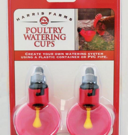 Harris Farms Harris Farms Poultry Drinker Waterer Cup 2 pack for Chickens