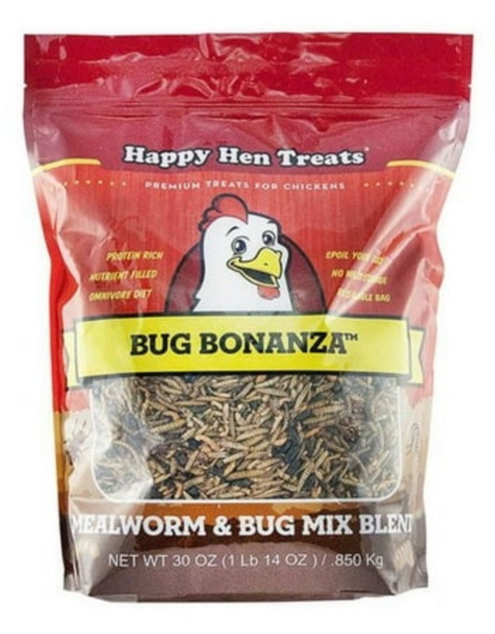 Happy Hen Treats Happy Hen Treats Bug Bonanza Mealworms & Bug Blend 5 lb