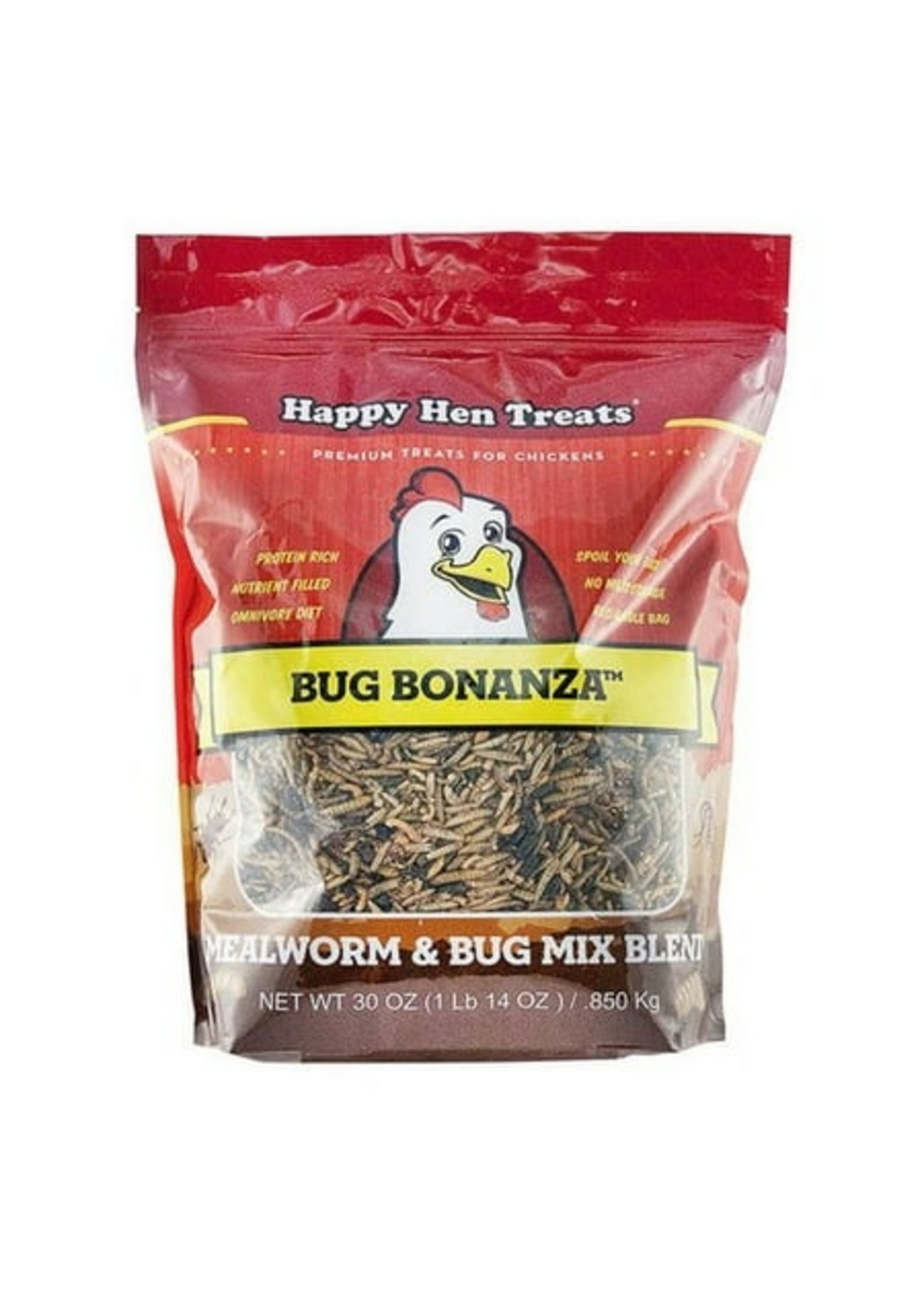 Happy Hen Treats Happy Hen Treats Bug Bonanza Mealworms & Bug Blend 5 lb