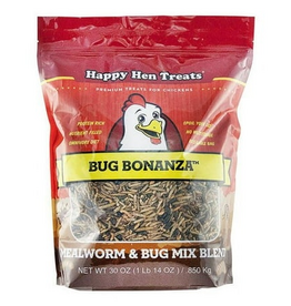 Happy Hen Treats Happy Hen Treats Bug Bonanza Mealworms & Bug Blend 5 lb