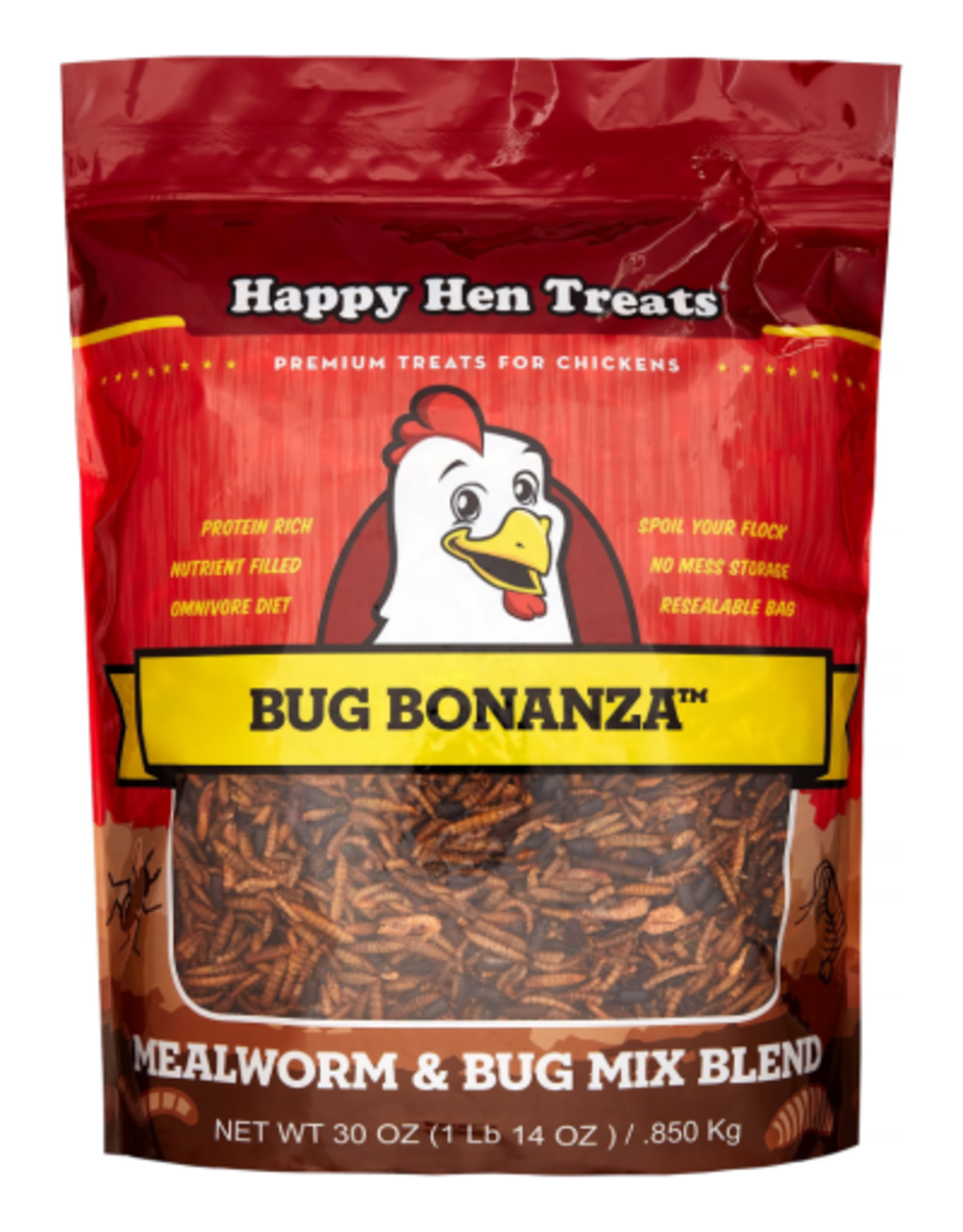 Durvet Happy Hen Treats D-Bug Bonanza for Chickens 30 oz