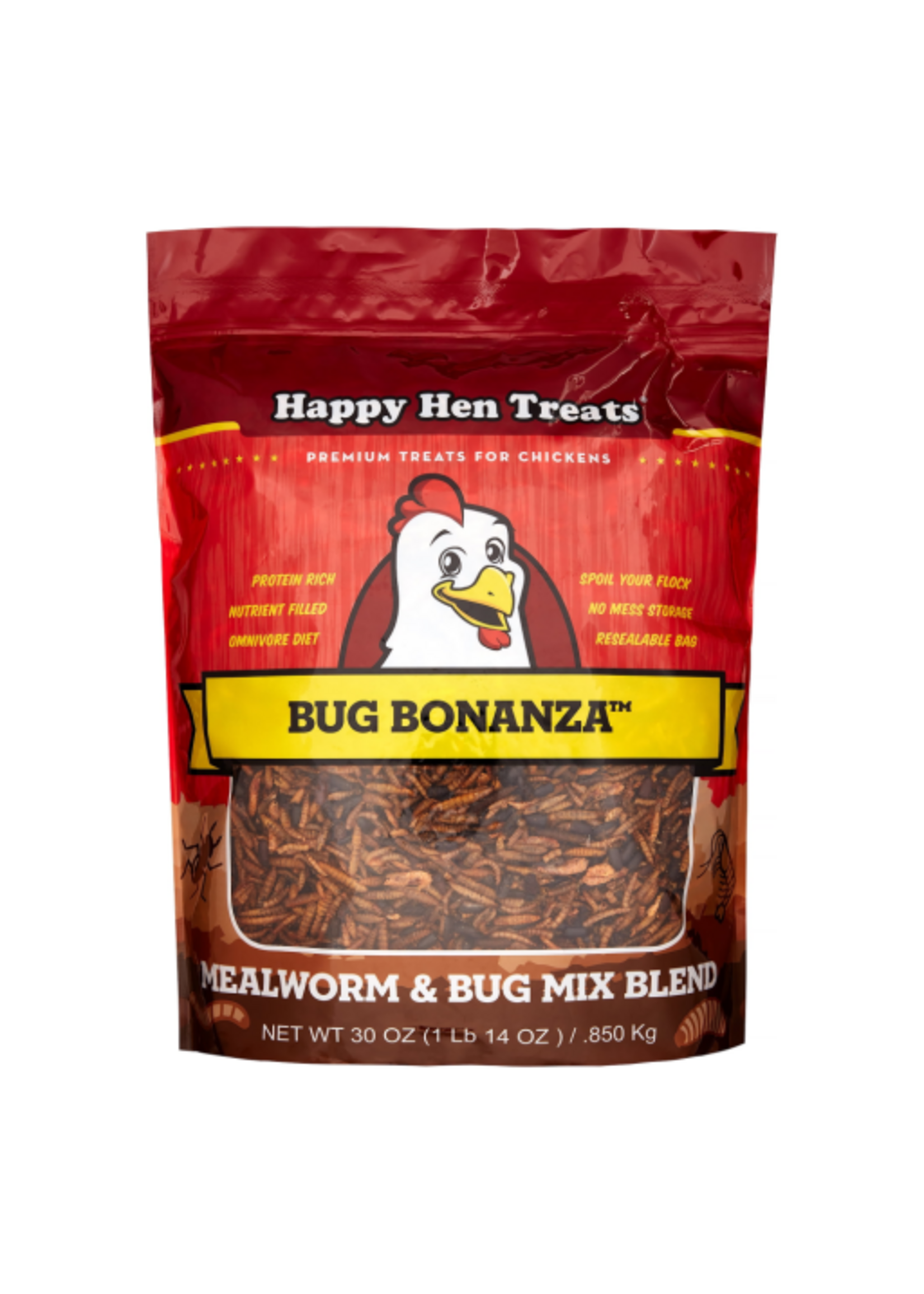 Durvet Happy Hen Treats D-Bug Bonanza for Chickens 30 oz
