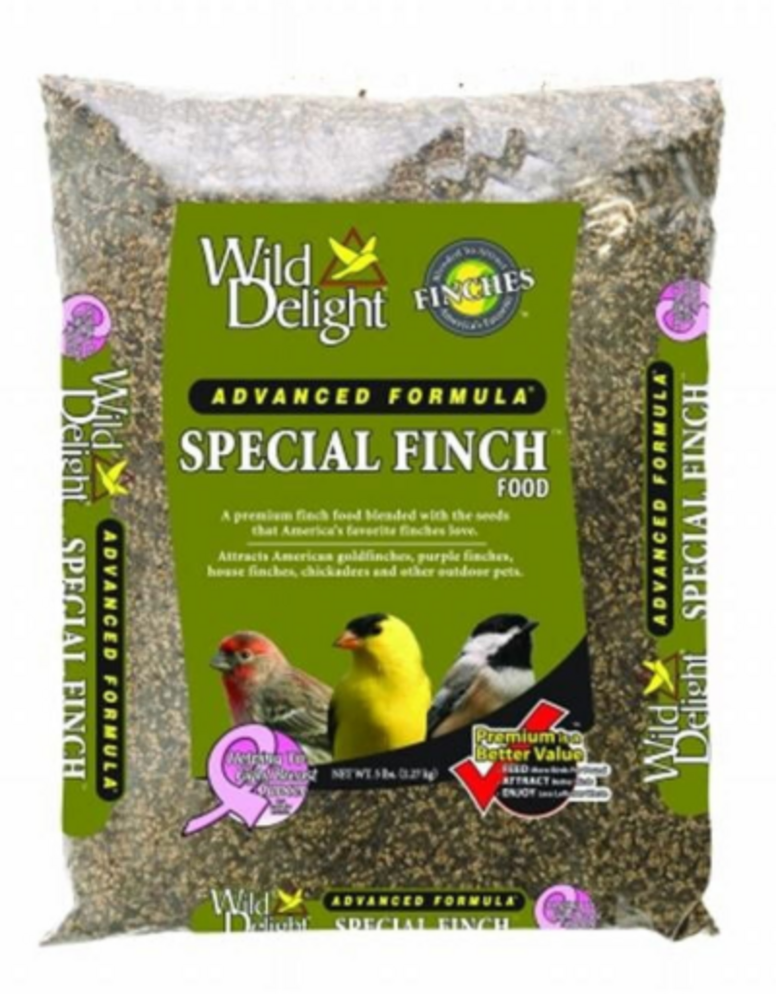 Wild Delight Wild Delight Special Finch Food Wild Bird Seed - 5 lb