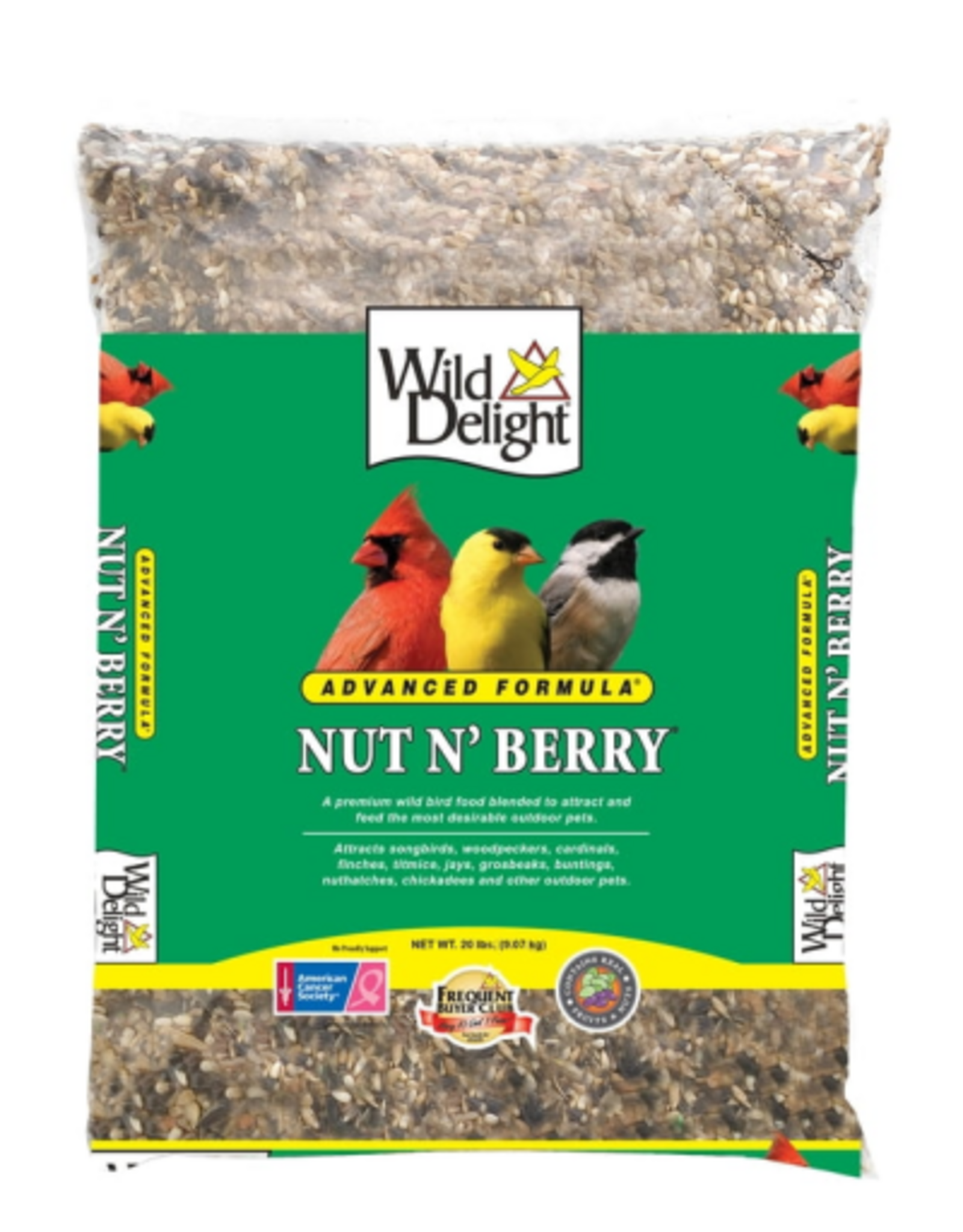 Wild Delight WILD DELIGHT NUT N  BERRY WILD BIRD FOOD 20LBS