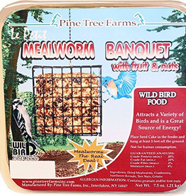 Pine Tree Farms Pine Tree Farms LA PETIT MEALWORM BANQUET CAKE 7.5 OZ