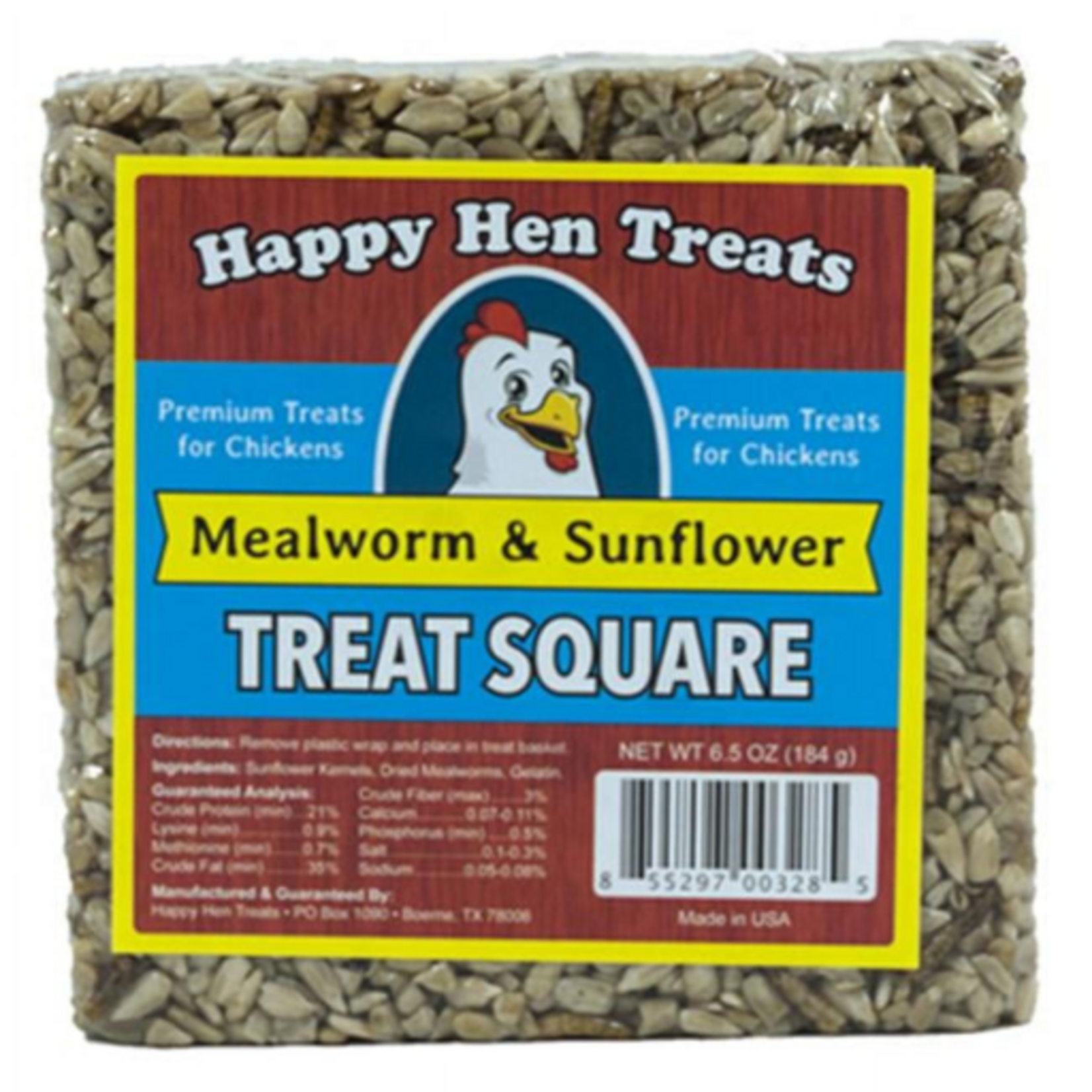 Happy Hen Treats HAPPY HEN TREAT SQUARE SUNFLOWER & MEALWORM